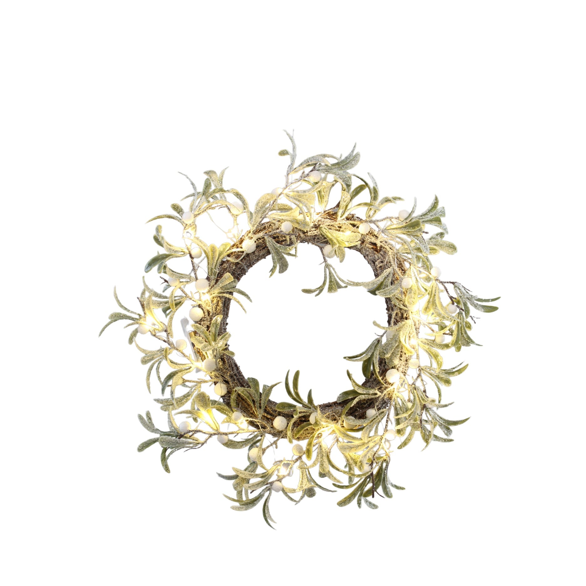Mistletoe Kranz mit LED